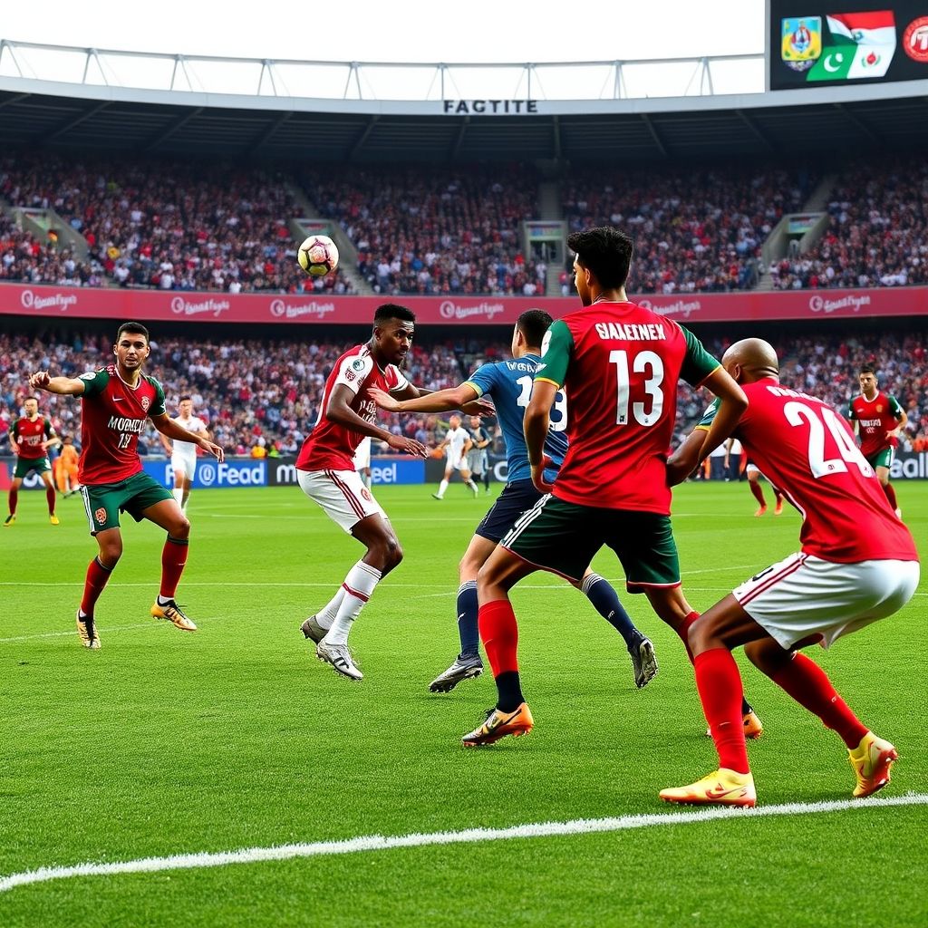 aoa体育直播-摩洛哥瓦赫达防线稳固，力拼蒙特雷全力拿分